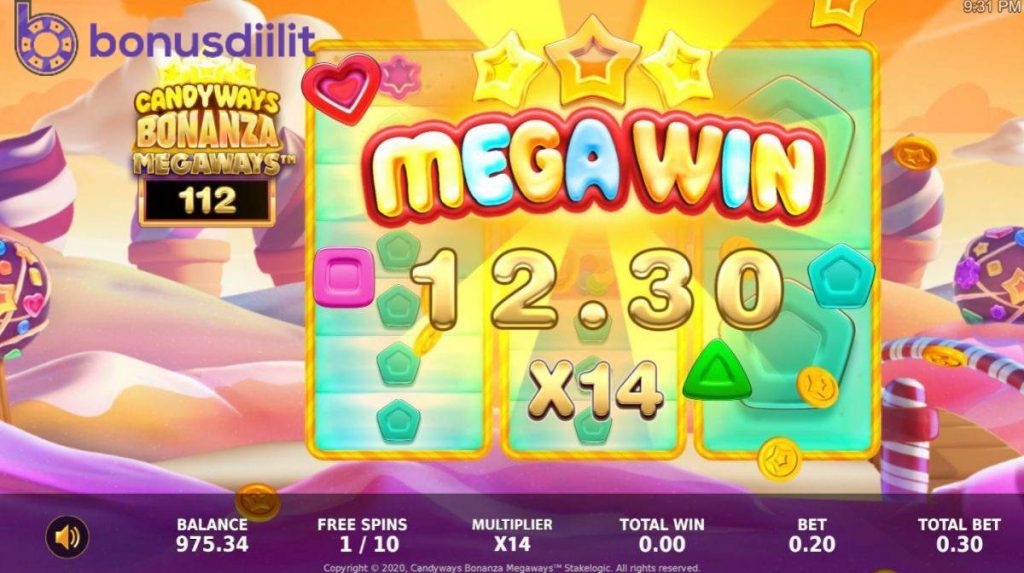 Candyways Bonanza Megaways Bonusgame