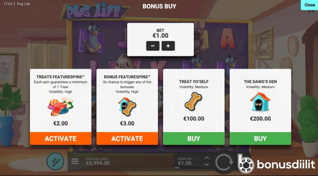 Pug Life Hacksaw bonusgame