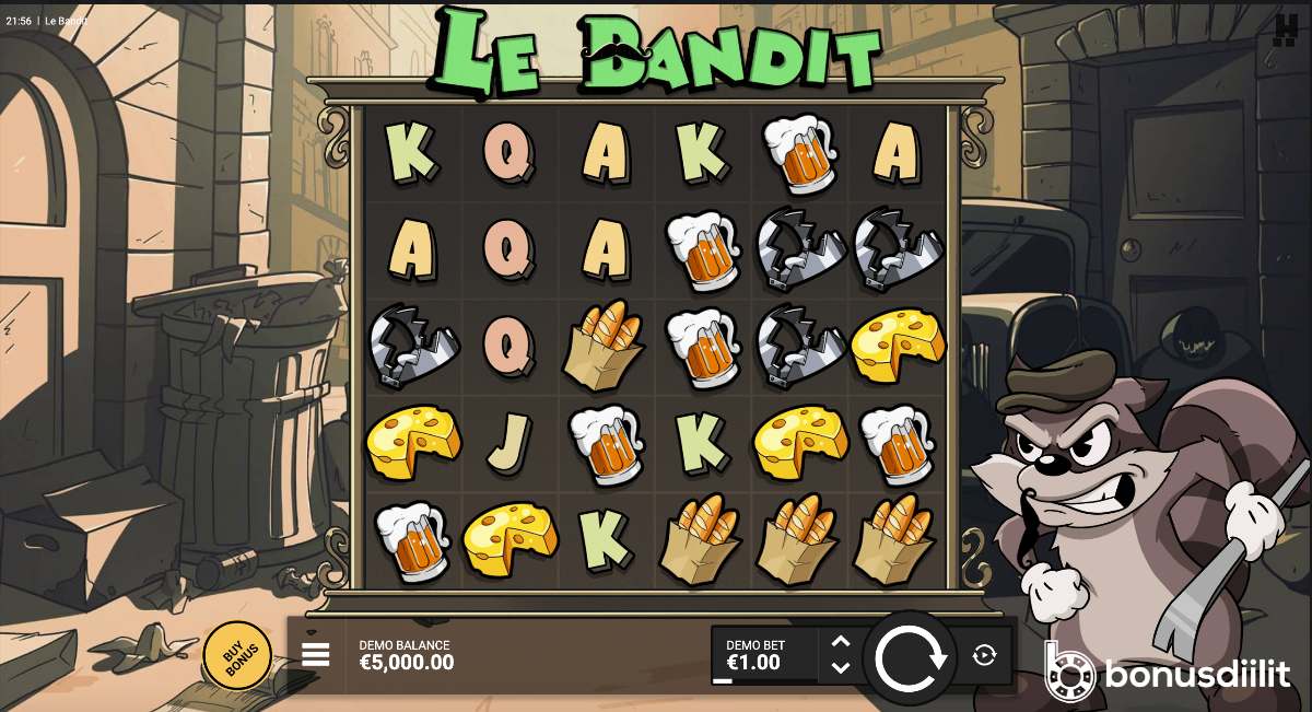 Le Bandit Hacksaw Gaming