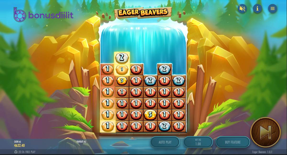 Eager Beavers bonusgame