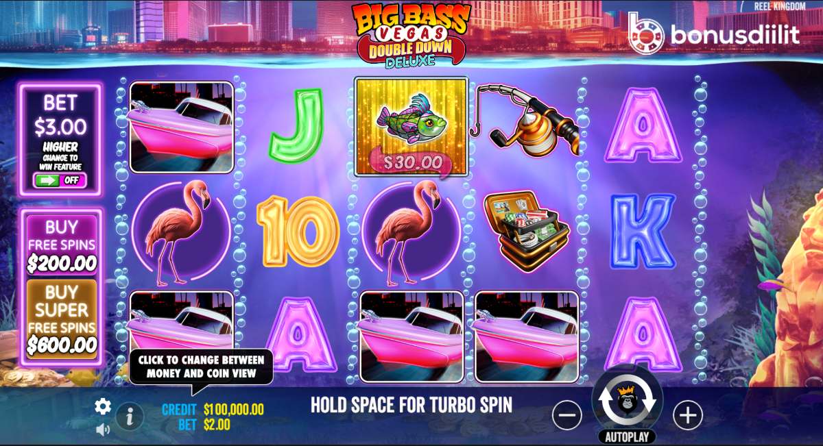 Big Bass Vegas Double-Down Deluxe Pragmatic Play