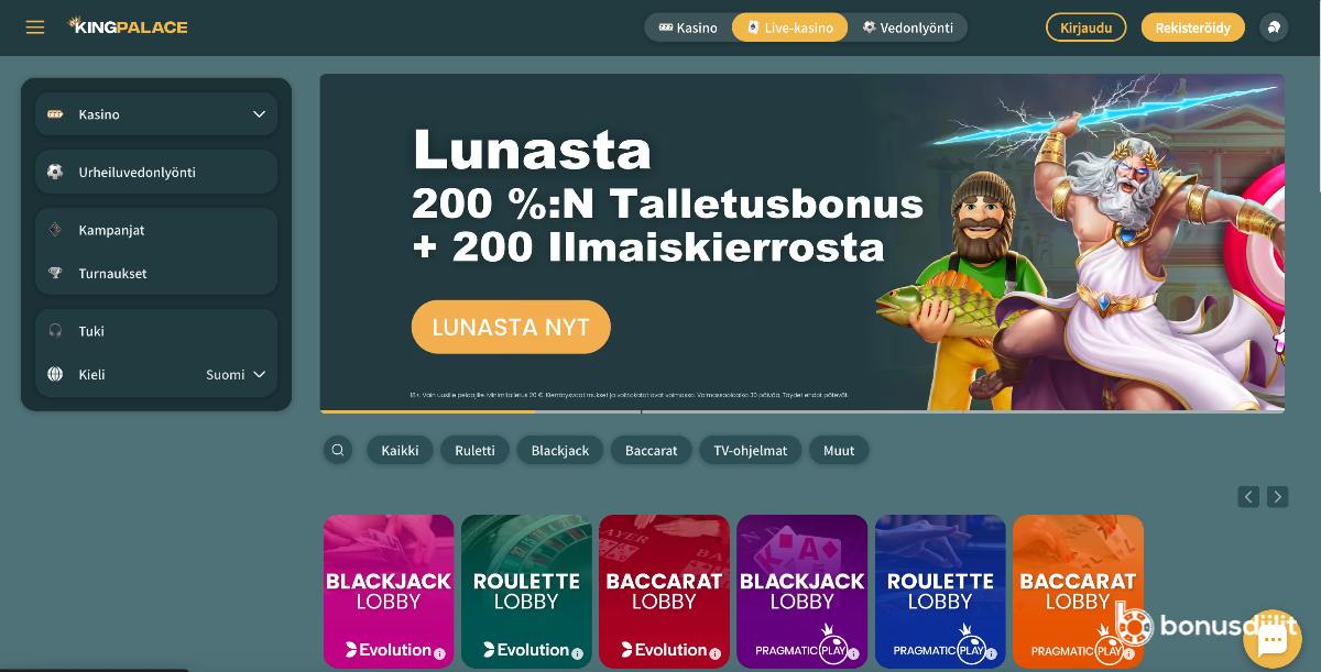 KingPalace Casino