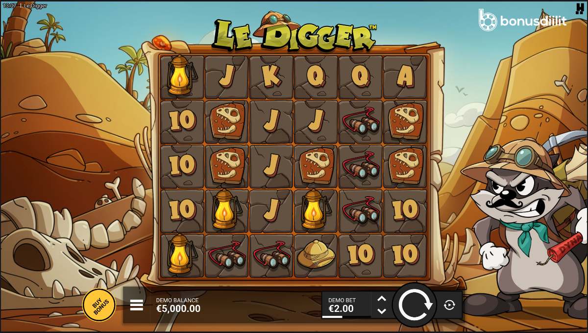 Le Digger slot