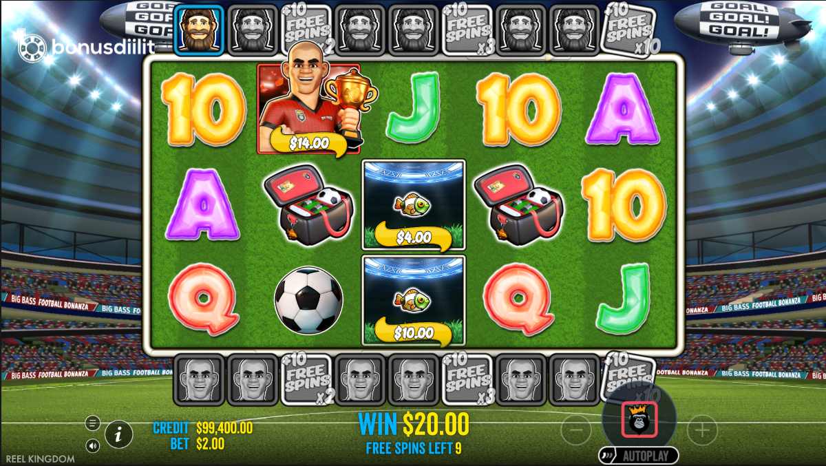 Big Bass Football Bonanza slot