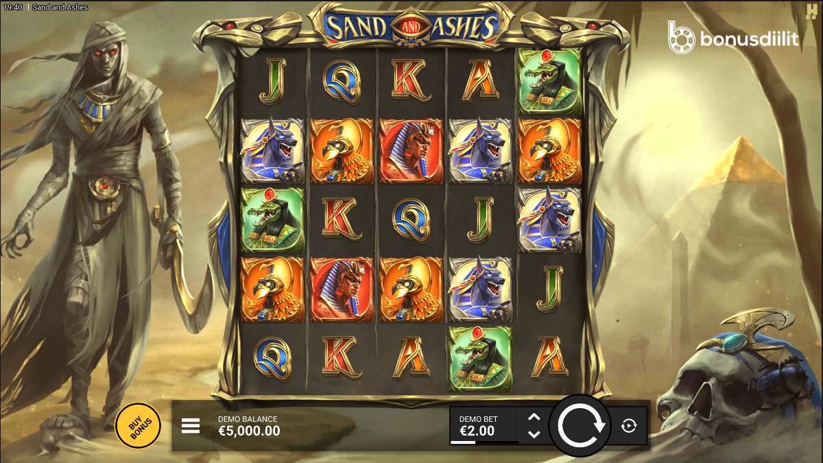 Sand An Ashes Hacksaw slot