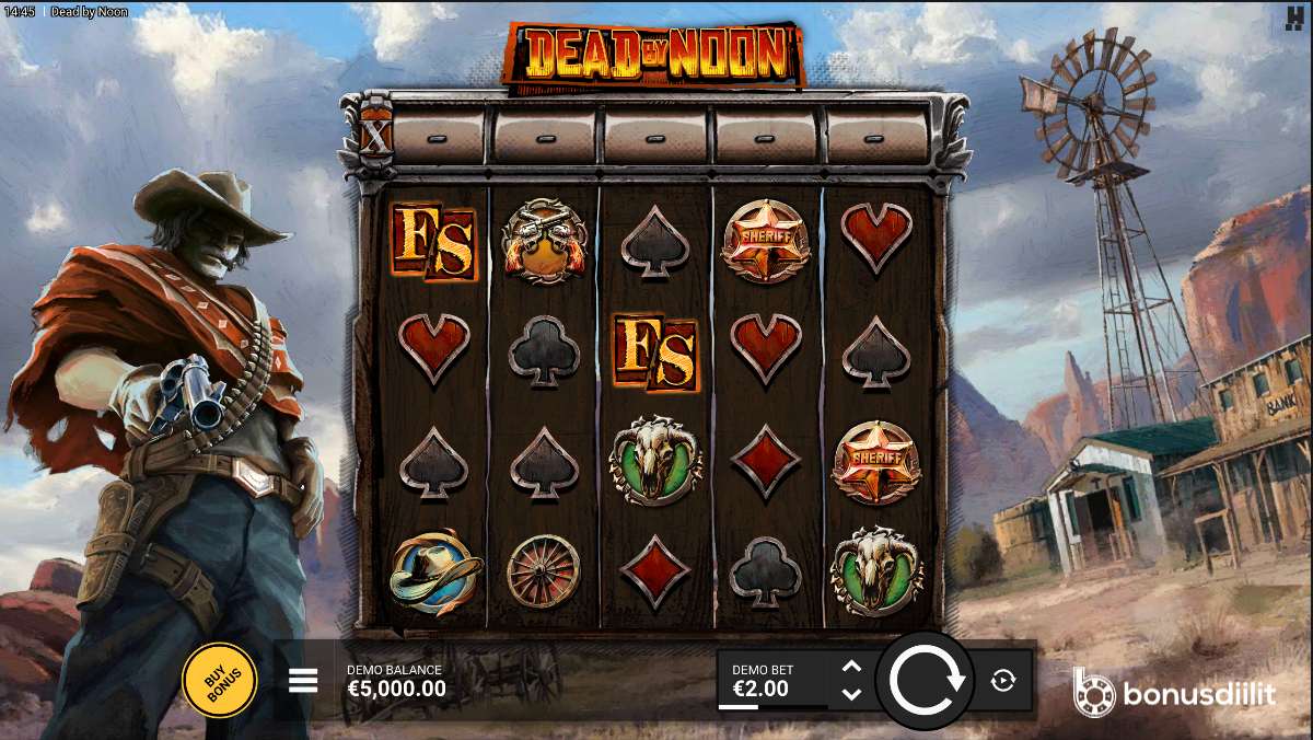 Dead By Noon Hacksaw Gaming