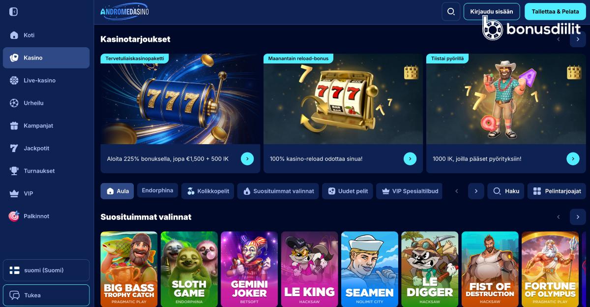 Andromedasino Casino